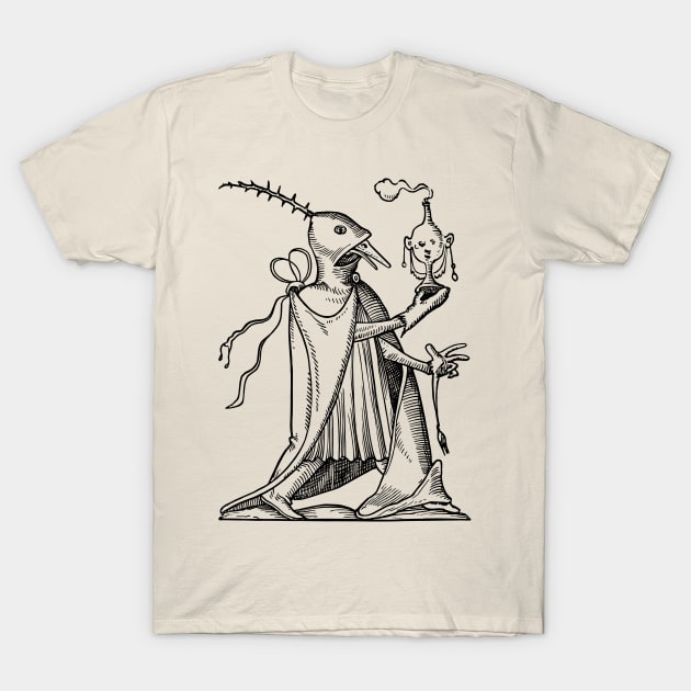 Grotesque #94 The Drolatic Dreams of Pantagruel (1565) T-Shirt by n23tees